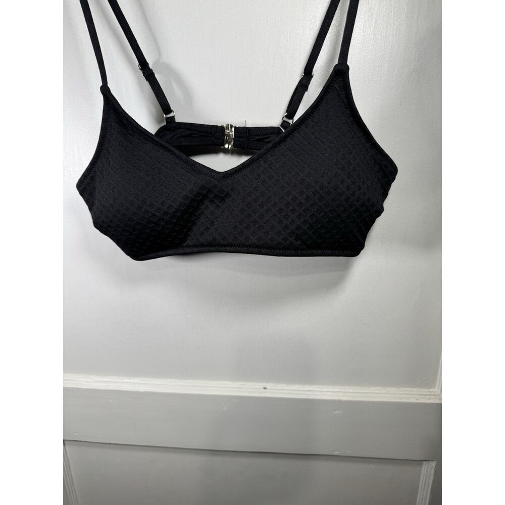 NWT Beachsissi Bikini Tank, Black Size Medium